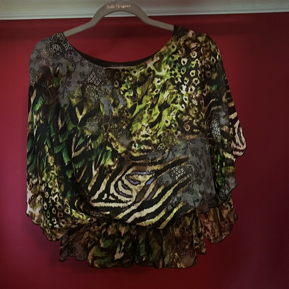Print blouse